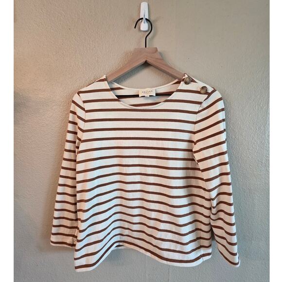 Sezane Colette Mariniere Women's Top SZ Small - Picture 1 of 7